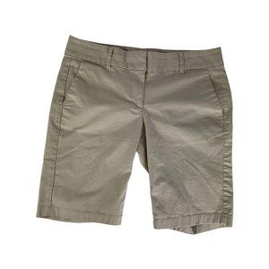 Ann Taylor 4 Short Boardwalk Bermuda 32 X 10.5 Tan